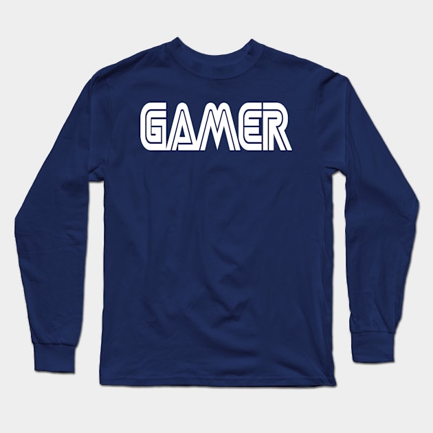 GAMING - GAMER Long Sleeve T-Shirt by Tshirt Samurai